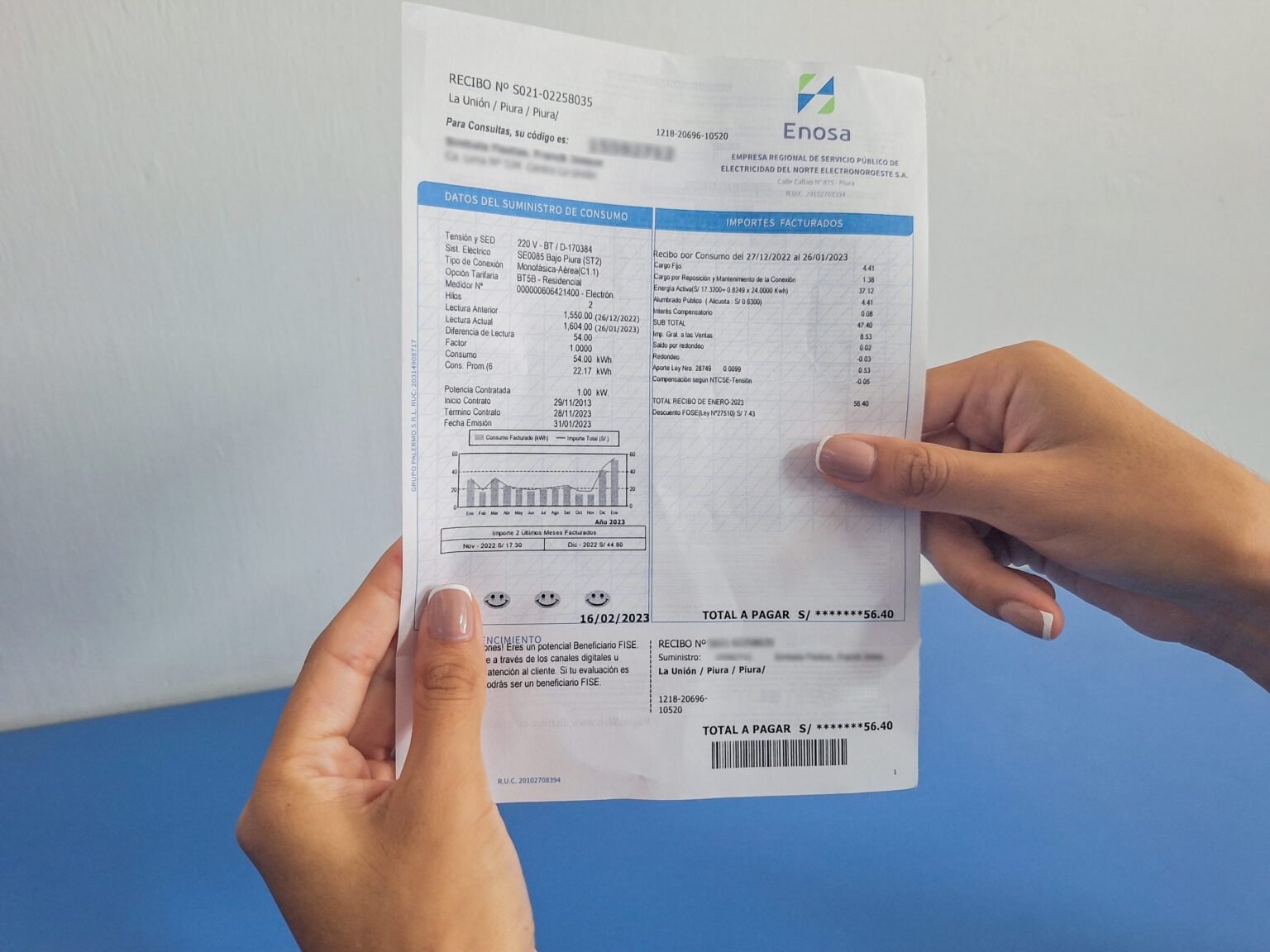 Sin salir de casa puedes cancelar tu recibo de energía