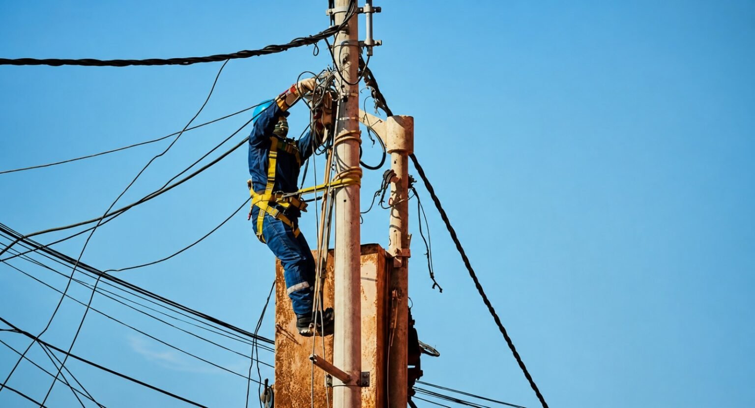 ENOSA alerta sobre riesgos por cableado en desuso ante lluvias del FEN