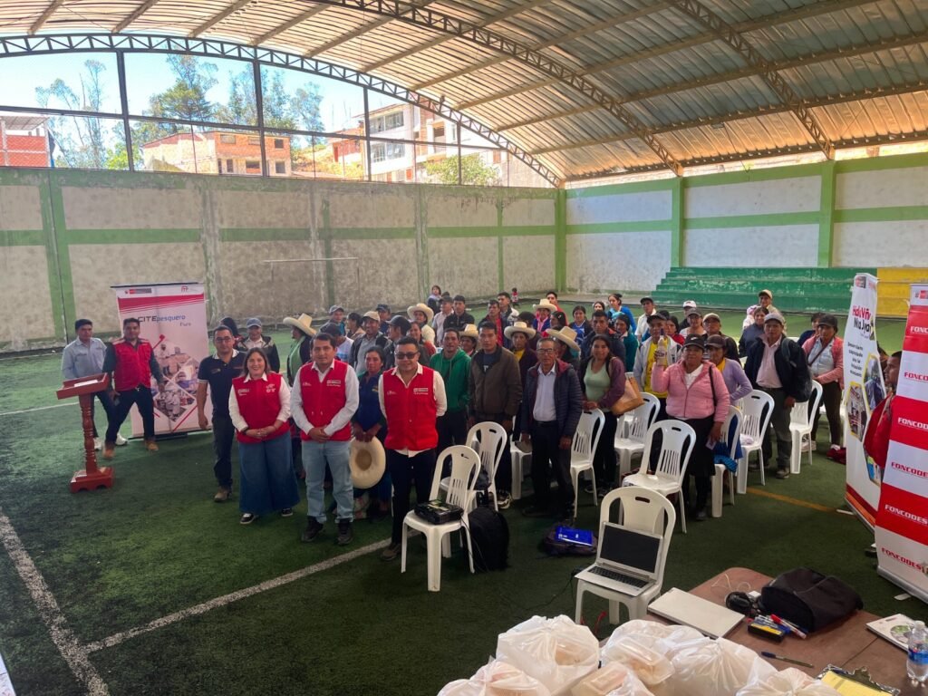 CITEpesquero, Acuícola y Agroindustrial Piura capacita a más de 55 productores de Huarmaca en manejo integral del cultivo de trucha
