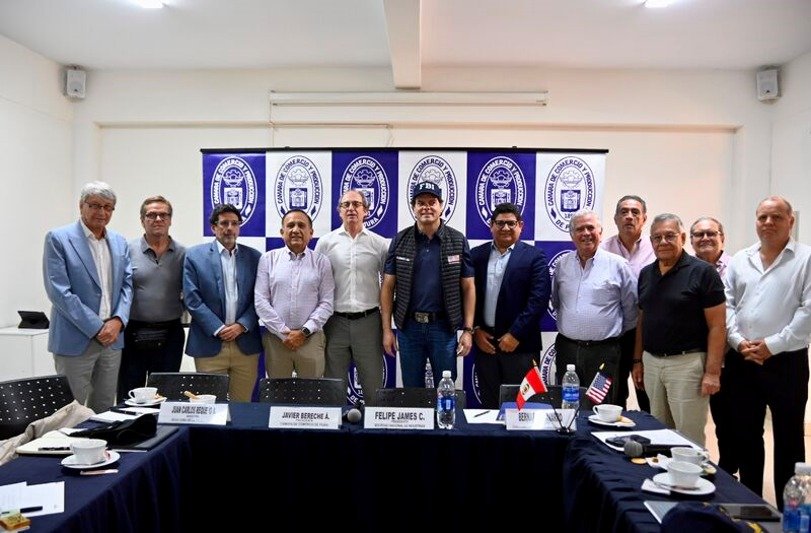 Cámara de Comercio de Piura agradece compromiso y apoyo de Estados Unidos