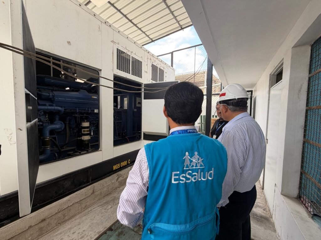 ENOSA y EsSalud evalúan respaldo eléctrico del Hospital Cayetano Heredia ante el Fenómeno El Niño