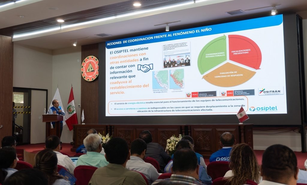 OSIPTEL culmina fiscalización de redes de telecomunicaciones en el norte ante posibles efectos de El Niño