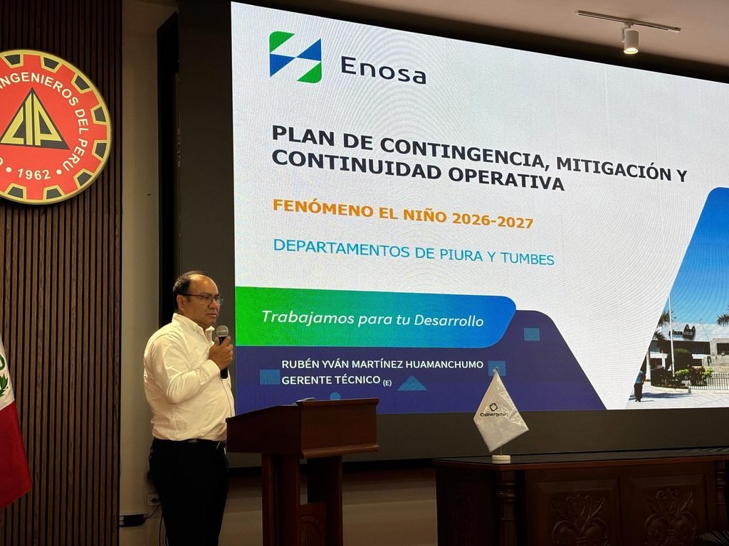 ENOSA invertirá S/15 72 millones para proteger infraestructura eléctrica ante posible Fenómeno El Niño