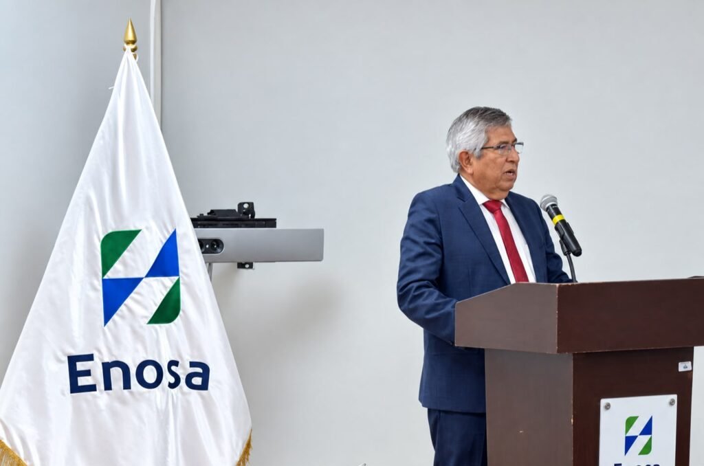 Efraín Salas Valverde asume como nuevo gerente regional de ENOSA