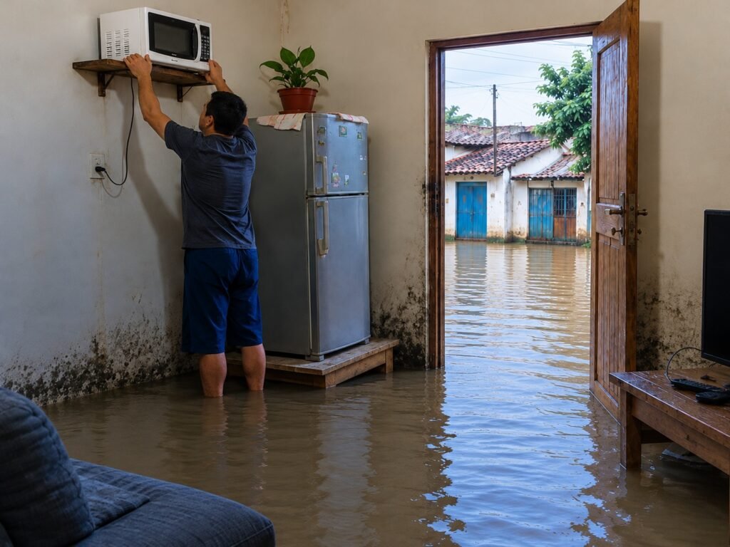 Enosa recomienda medidas de seguridad eléctrica para prevenir accidentes durante las lluvias